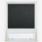 Double Roller Voga Blackout Slate Grey & White Double Roller Blind