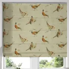 Pheasant Made To Measure Roman Blind Natural