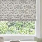 Ante Decor Premium Haze Woven Made To Measure Roman Blind Grey