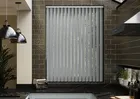 Sorrento (blackout) Slate Grey - Vertical Blind