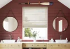 Sahara Voile Metallic Sand - Twist&fit Roman Blind