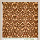 William Morris Strawberry Thief Velvet Made To Measure Roman Blind Acorn