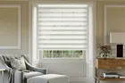 Dansk Ivory Day And Night Blind With Matching Box Weave