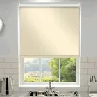 Orla Kiely Linear Stem Made To Measure Blackout Roller Blind Cream