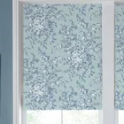 Laura Ashley Picardie Made To Measure Blackout Roller Blind Blue Sky