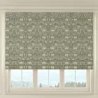 House Llewelyn-bowen Menagerie Artois Printed Made To Measure Roman Blind Powder Blue