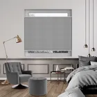 Tensioned Vexia Blackout Vintage Grey Honeycomb Pleated Blind