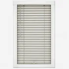 Premier Light Grey Perfect Fit Wooden Blind