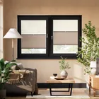 Stick On Night & Day Duo Voile Pebble Thermal Blind