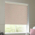 Emily Bond Hawthorn Translucent Made To Measure Roller Blind Swiss Red