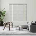 Porcelain Glow With Duck Tape Venetian Blind