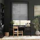 Essence Mid Grey L-shaped Venetian Blind - 25mm Slat