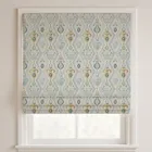 Ikat Mineral Deluxe Roman Blinds