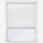 Touched By Design Pamuk White Roman Blind