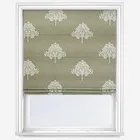 William Morris At Home Marigold Tree Embroidery Nettle Roman Blind