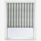 Seaton Stripe Navy Roman Blind