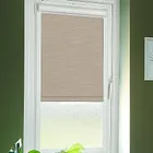 Linenweave Sand (blackout) Perfect Fit Blackout Roller Blinds