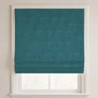 Cassia Teal Deluxe Roman Blinds