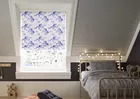 Unicorn Magic Purple - Twist&fit Roman Blind