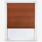 Belvoir Recycled Burnt Orange Roman Blind