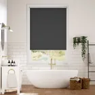 Electric Verona Blackout Charcoal Roller Blind