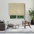 Linen Sandstone Pelmet Roller Blind