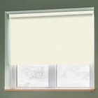 Ribbons Asc Cream Light Filtering Roller Blinds