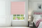 Tuscan Pink - Woven Roman Blind