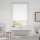 Twist2go Chromium Thermal Blackout Satin White Roller Blind