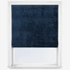Boucle Royale Navy Blue Roman Blind