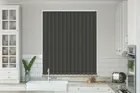 Alpha Charcoal - Fire Retardant & Moisture Resistant Vertical Blind