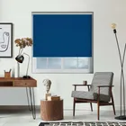 Mirage Solar Dark Blue Cordless Roller Blind