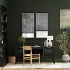 Stick On Oscar Matte Charcoal Venetian Blind - 25mm Slat