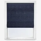 William Morris At Home Lodden Embroidery Indigo Roman Blind