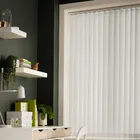 Excel Splash Grey Whisper Light Filtering Vertical Blinds