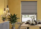 Akoya Faux Silk Lustre Gunmetal Grey - Twist&fit Roman Blind