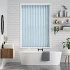 Sevilla Mayan Blue Vertical Blind