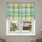 Bluebellgray Cabin Check Green Multi No Drill