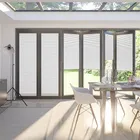 Bifold Clickfit Duoshade White Pleated Blind