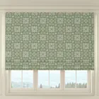 House Llewelyn-bowen Festivo Printed Made To Measure Roman Blind Pistache