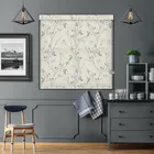 Pistachio Iris Pelmet Roller Blind - Stylish Window Covering