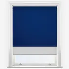 Double Roller Carnival Blackout Sapphire & Grey Double Roller Blind