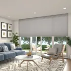 Primitivo Dimout Gray Electric Thermal Honeycomb Blinds