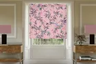 Sara Miller Bamboo Soft Pink - Designer Roller Blind