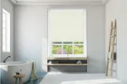 Laura Cream - Twist Fit No Drill Waterproof Roller Blind