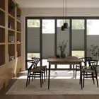 Bifold Adapt Duoluxe Pewter Pleated Blind