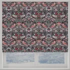William Morris Strawberry Thief Made To Measure Roman Blind Blue