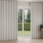 Laura Ashley Candy Stripe Newport Blue Wave Curtain Blinds Uk