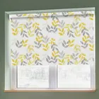 Maggie Ochre Grip Fit Roller Blinds