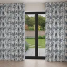 Laura Ashley Tulleries Midnight Wave Curtain Blinds Uk